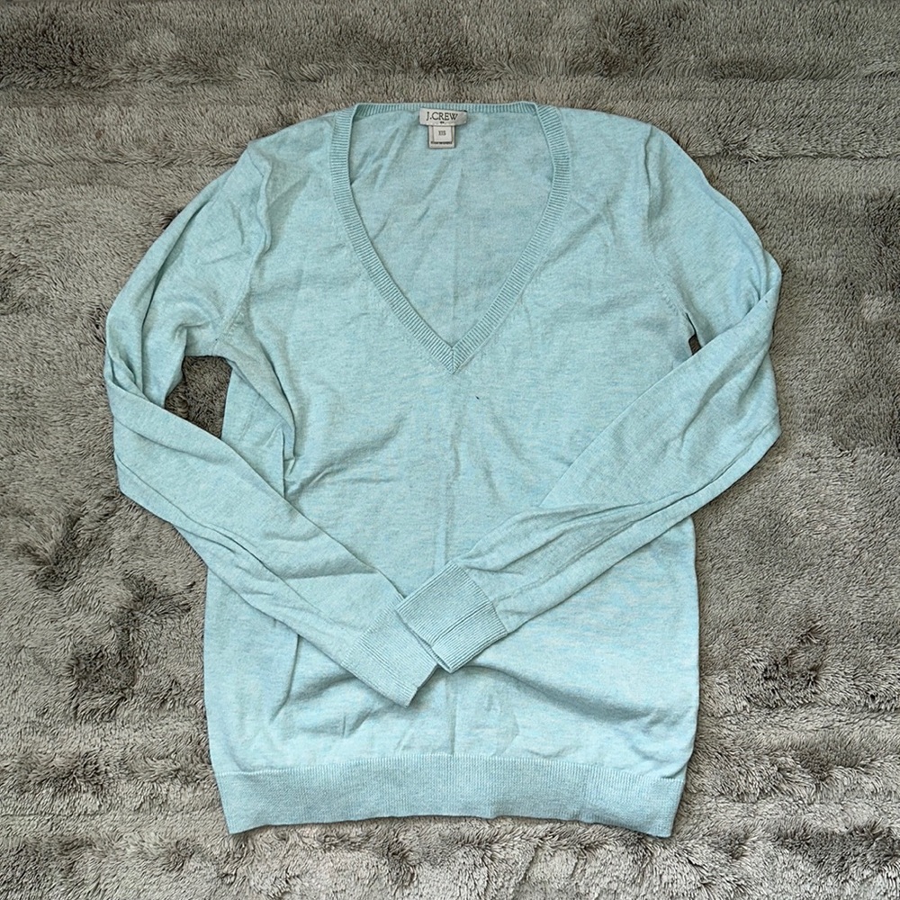 JCrew V Neck Sweater EUC